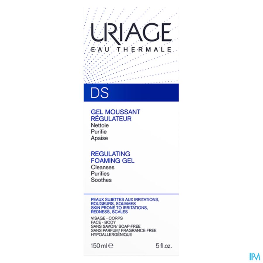Uriage Ds Gel Nettoyant Tube 150ml