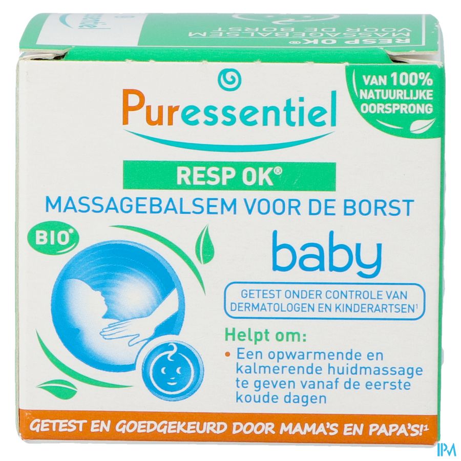 Puressentiel Respiratoire Baume Massage Bebe 30ml