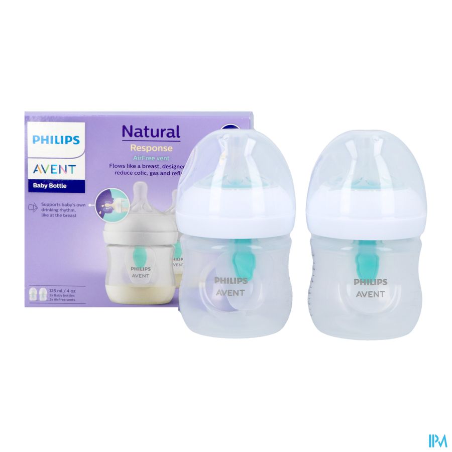 Philips Avent Natural 3.0 Airfree Biberon 2x125ml