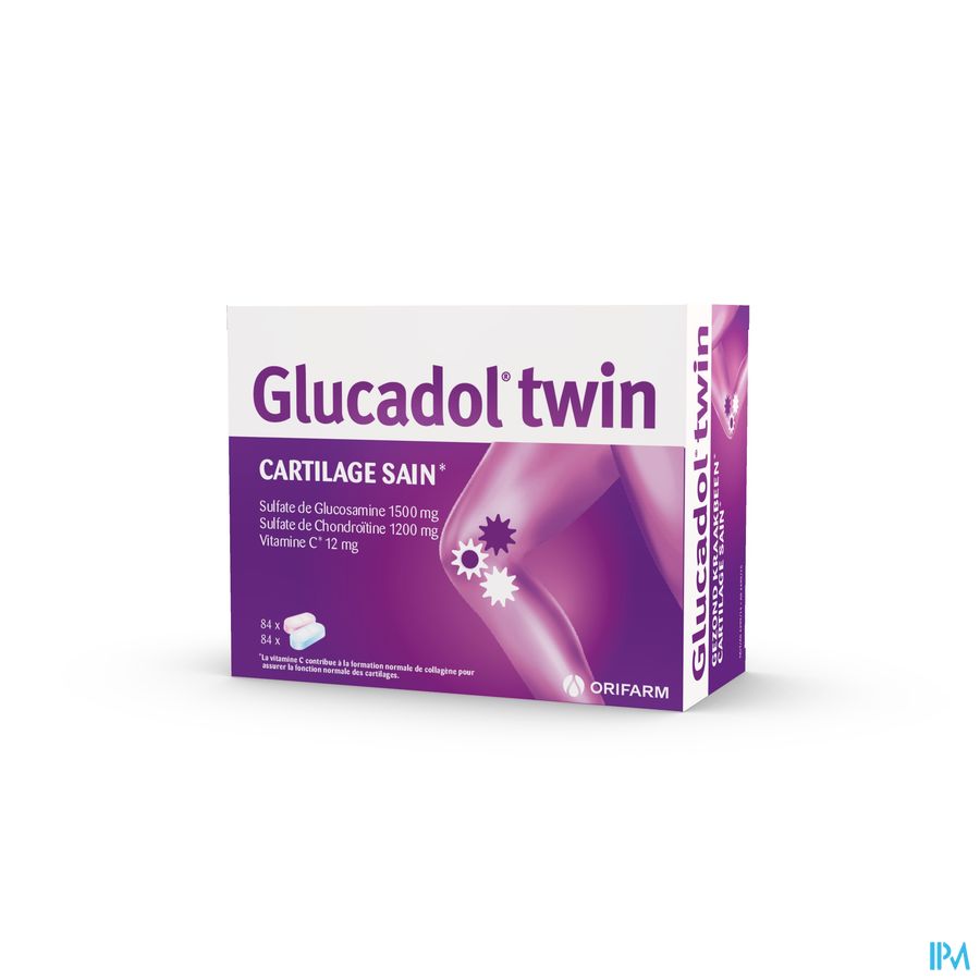Glucadol Twin 3 mois  - 2 x 84  comprimés