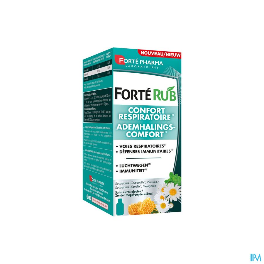 FORTE PHARMA FORTERUB CONFORT RESPIRATOIRE 120 ML