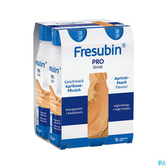 Fresubin Pro Drink Peche Abricot Fl 4x200ml