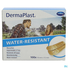 Dermaplast Water Resistant 19x72mm 100