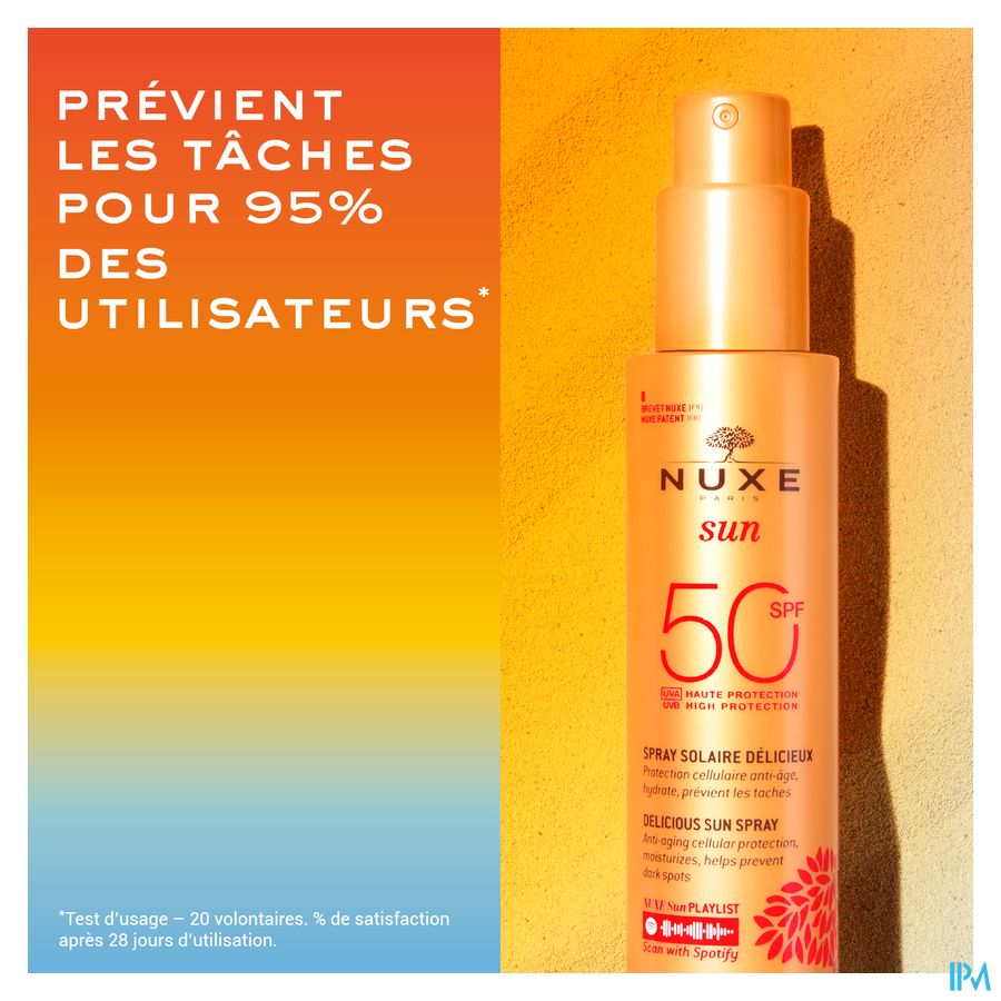 Nuxe Sun Spray Delicieux Ip50 Visage&corps150ml