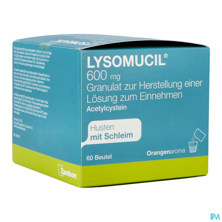 Lysomucil 600 Gran Sach 60 X 600mg