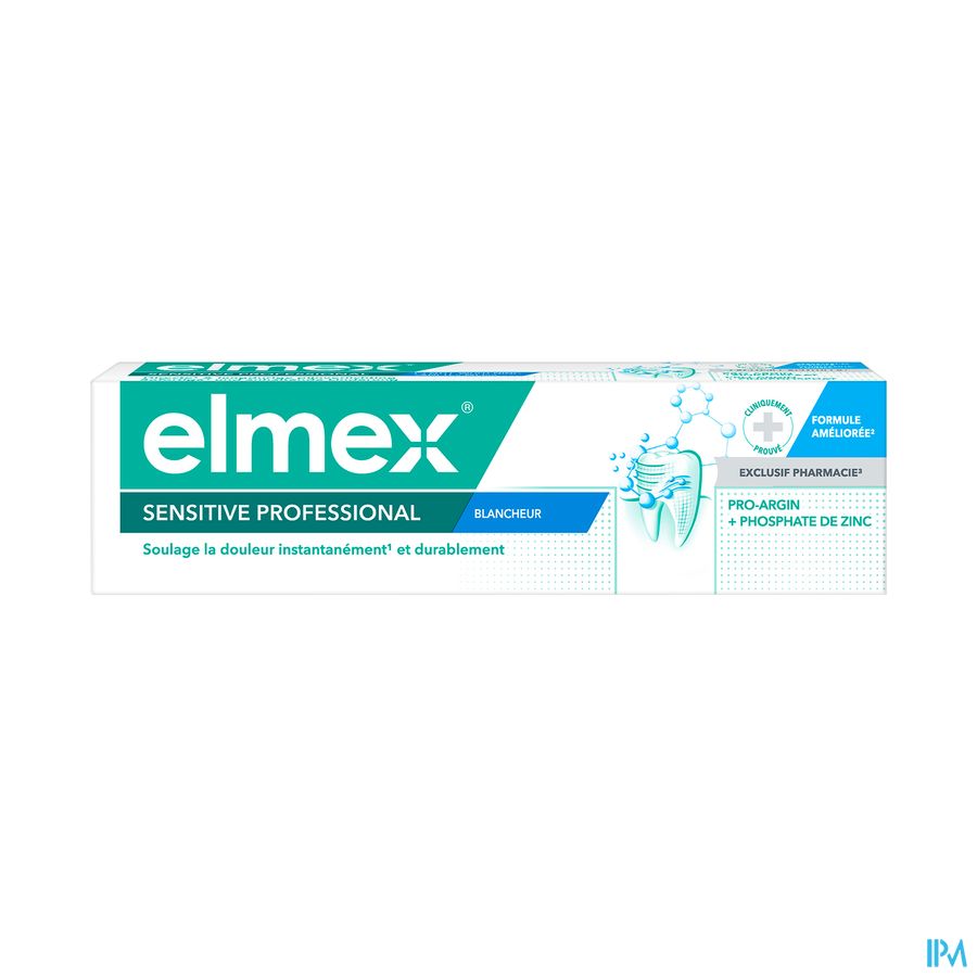 elmex Sensitive Professional Blancheur Dentifrice Dents Sensibles 75ml