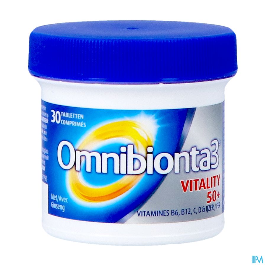 Omnibionta 3 Vitality 50+ Comp 30