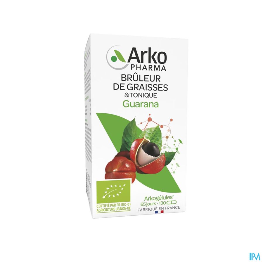 Arkogelules Guarana Bio Caps 130