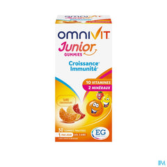 Omnivit Junior 30 gummies - Vitamine Enfant Croissance Immunité