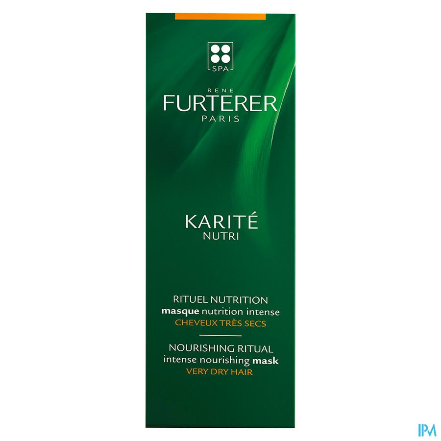 René Furterer - Masque nutrition intense - Masque nourrissant d'exception au beurre de Karité - KARITE NUTRI