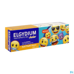 ELGYDIUM Junior EMOJI arôme Tutti Frutti Dentifrice 7 à 12 ans – Dentifrice enfant