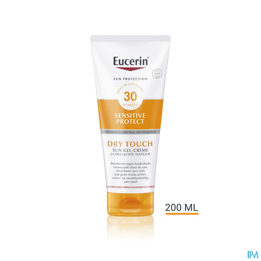 Sun Sensitive Protect SPF 30 Toucher Sec Gel-Crème Texture Ultra-Légère Tube 200ml