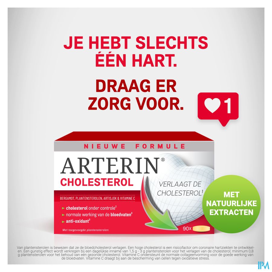 Arterin® Cholestérol 150 Cmp Sans Levure Rouge De Riz/Statines & Bonne Tolérance