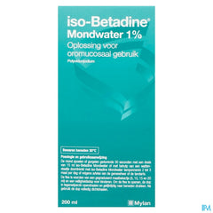 Iso Betadine 1% Nf Sol Bucc 200ml Ready To Use
