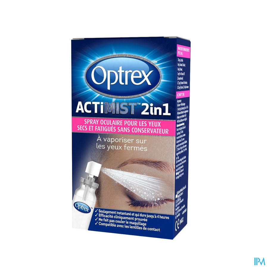Optrex Actimist Double Action Yeux Secs 10ml
