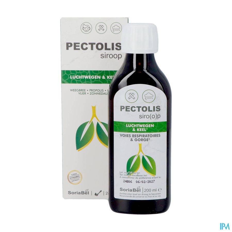 Soria Pectolis Sirop 200ml Rempl.3415726
