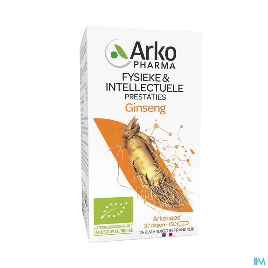 Arkogelules Ginseng Bio Caps 150