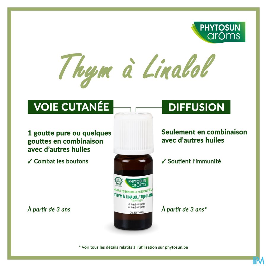 Phytosun® Thym (Linalol) Bio 5ml