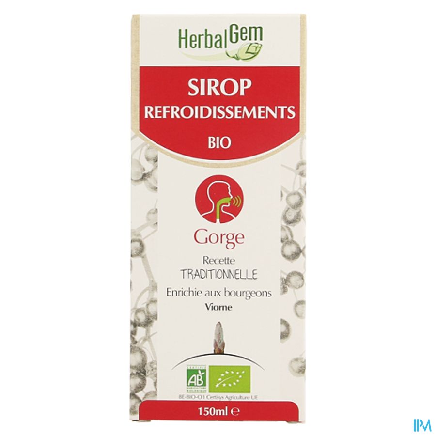 Herbalgem Sirop Refroidissements 150ml