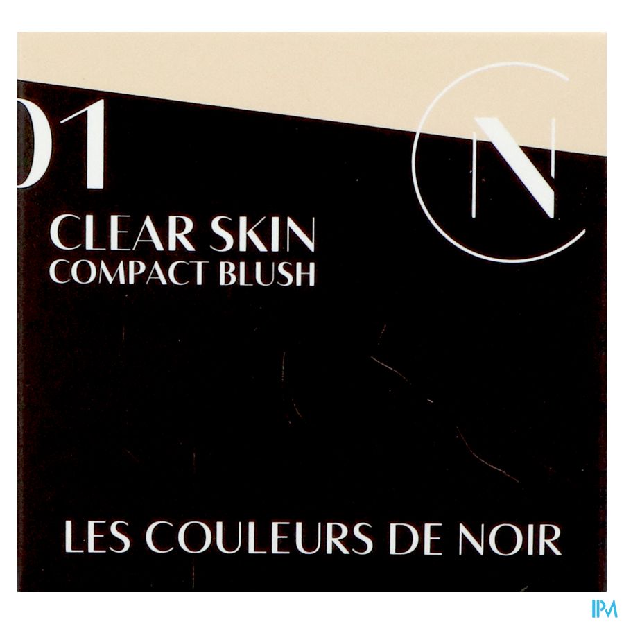 Couleurs De Noir Soft Touch Blush S/talc 01