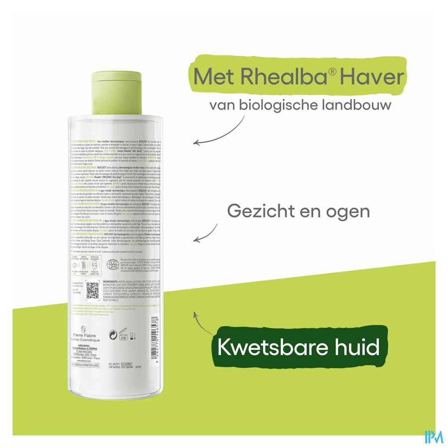 A-DERMA BIOLOGY AC EAU MICELLAIRE - Peau mixte, grasse à tendance acnéique, anti-imperfections