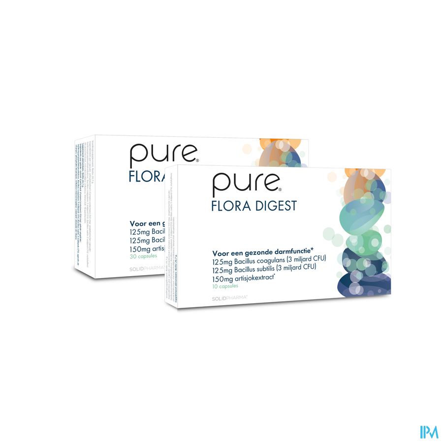Pure Flora Digest Caps 30 Remplace 3878-998