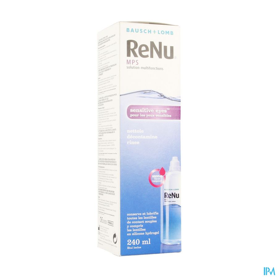 Bausch+lomb Renu Mps Multipurpose Solution 240ml