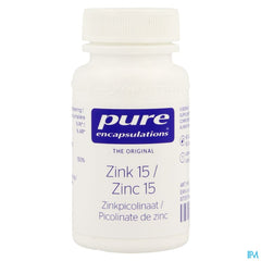 Pure Encapsulations Zinc 15 Polinate Caps 60