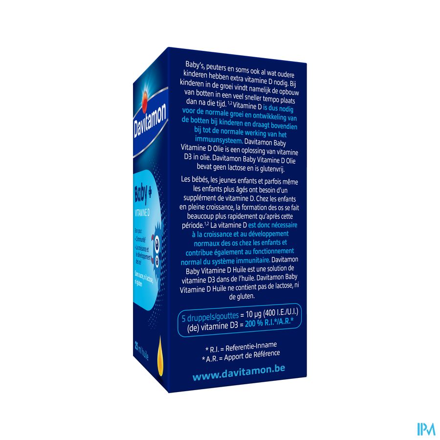 Davitamon® Baby Vitamine D Huile 25 ml