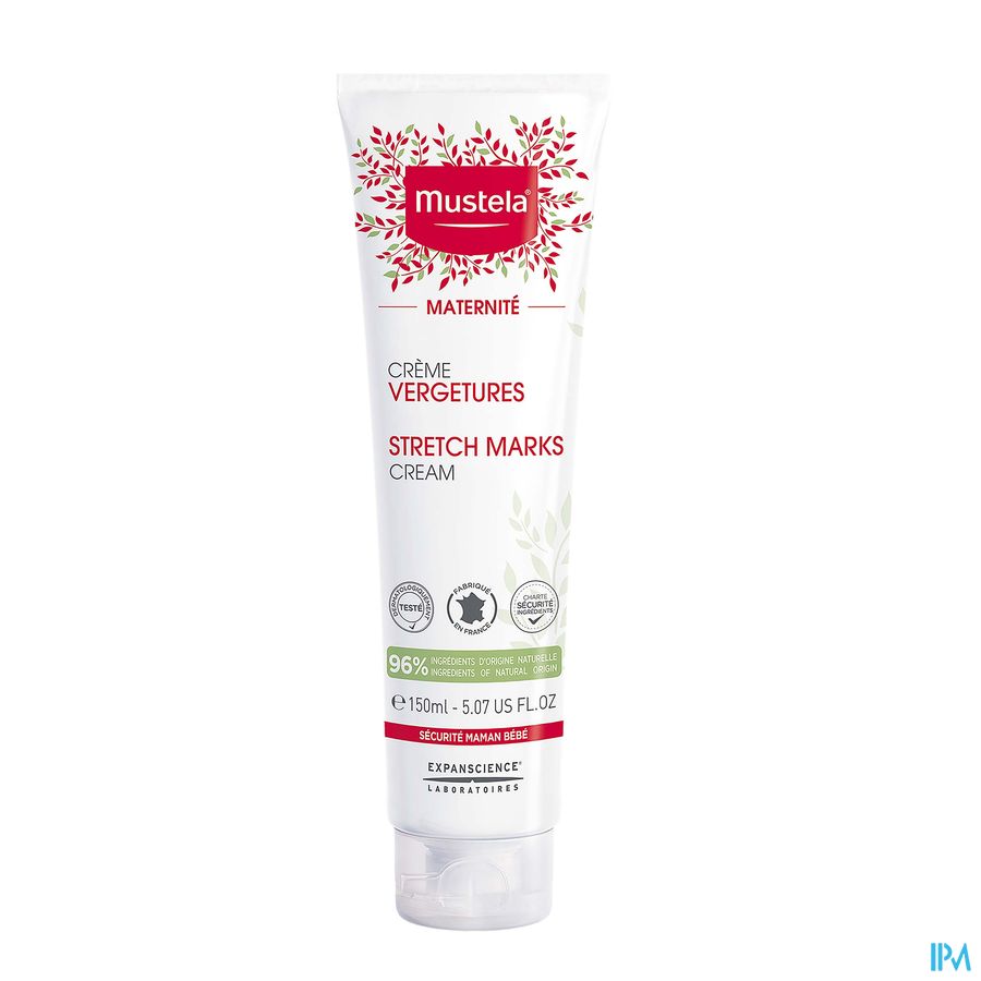 Mustela maternité crème vergetures avec parfum 150 ml