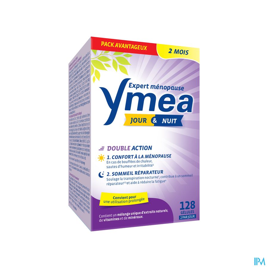 Ymea® Jour & Nuit 128 P. - Ménopause - Bouffées De Chaleur & Sueurs Nocturnes