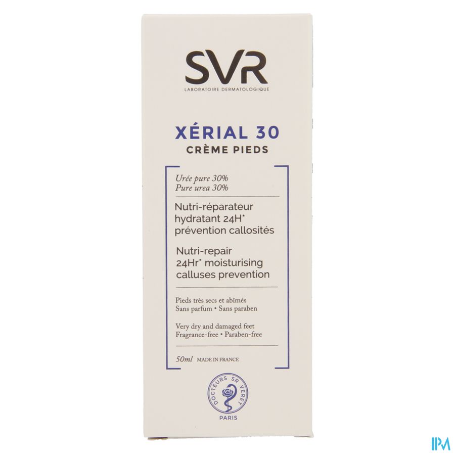 Svr Xerial 30 Creme Pieds Tube 50ml