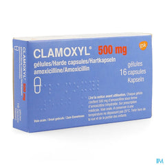 Clamoxyl Caps 16 X 500mg