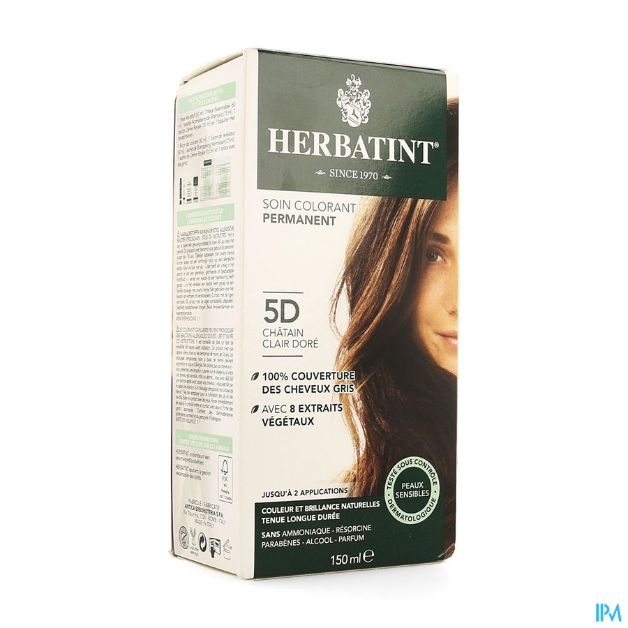 Herbatint Chatain Clair Dore 5d 150ml