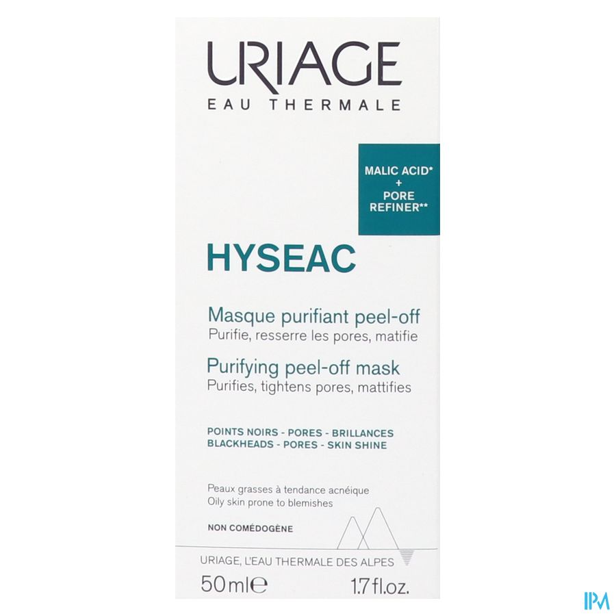 Uriage Hyseac Masque Peel-off 50ml