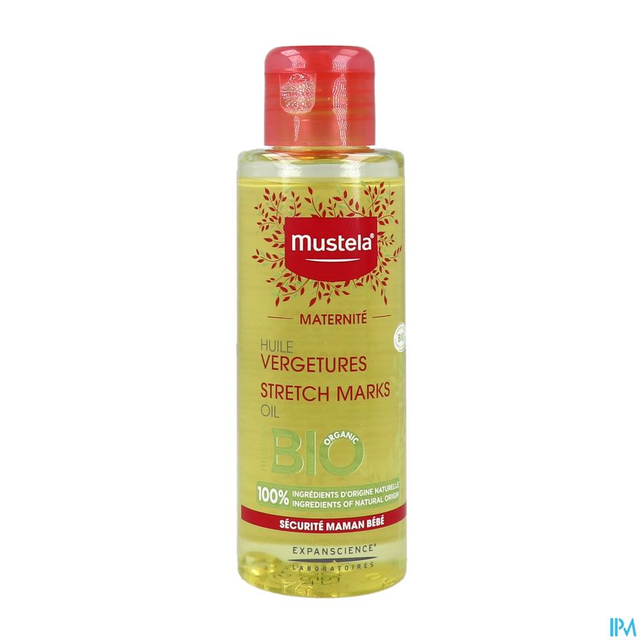 Mustela maternité huile vergetures 105 ml