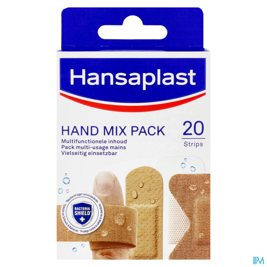 Hansaplast Pansements Hand Mix Pack Strips 20