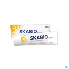 Skabio crème démangeaisons peaux irritées tous âges sans cortisone tube 50 g