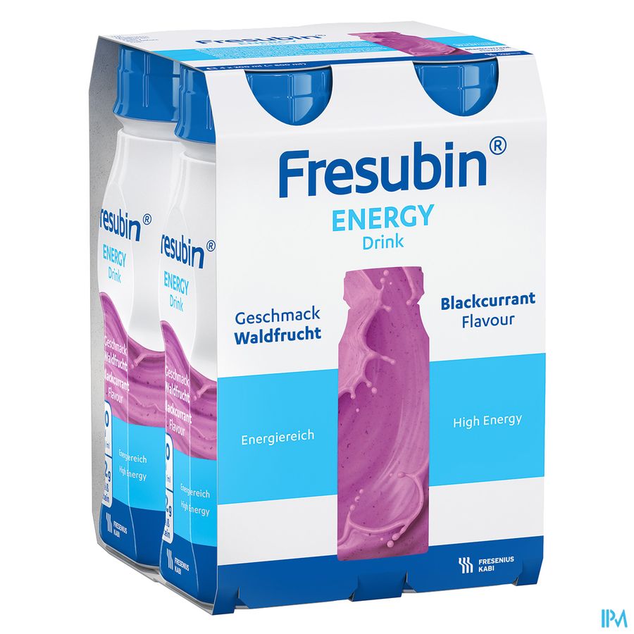 Fresubin Energy Drink Cassis Fl 4x200ml