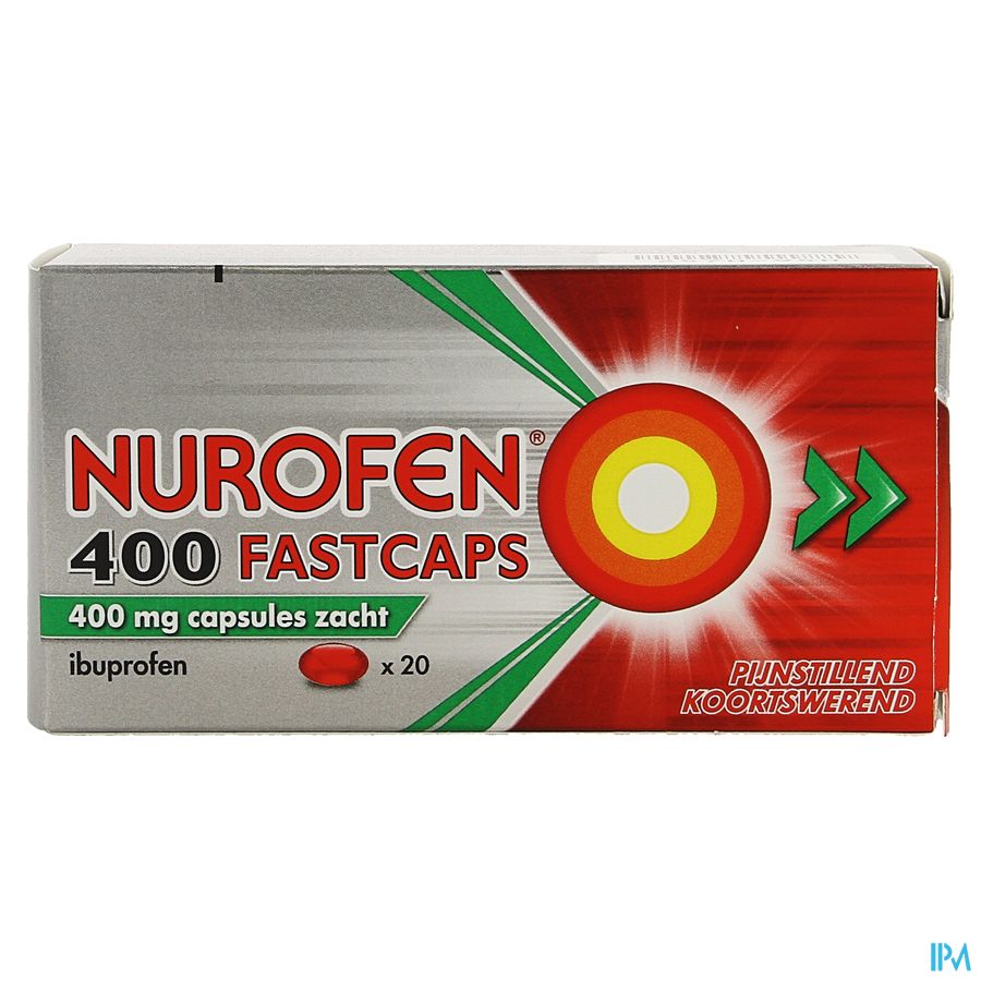 Nurofen 400 Fastcaps Caps 20x400mg