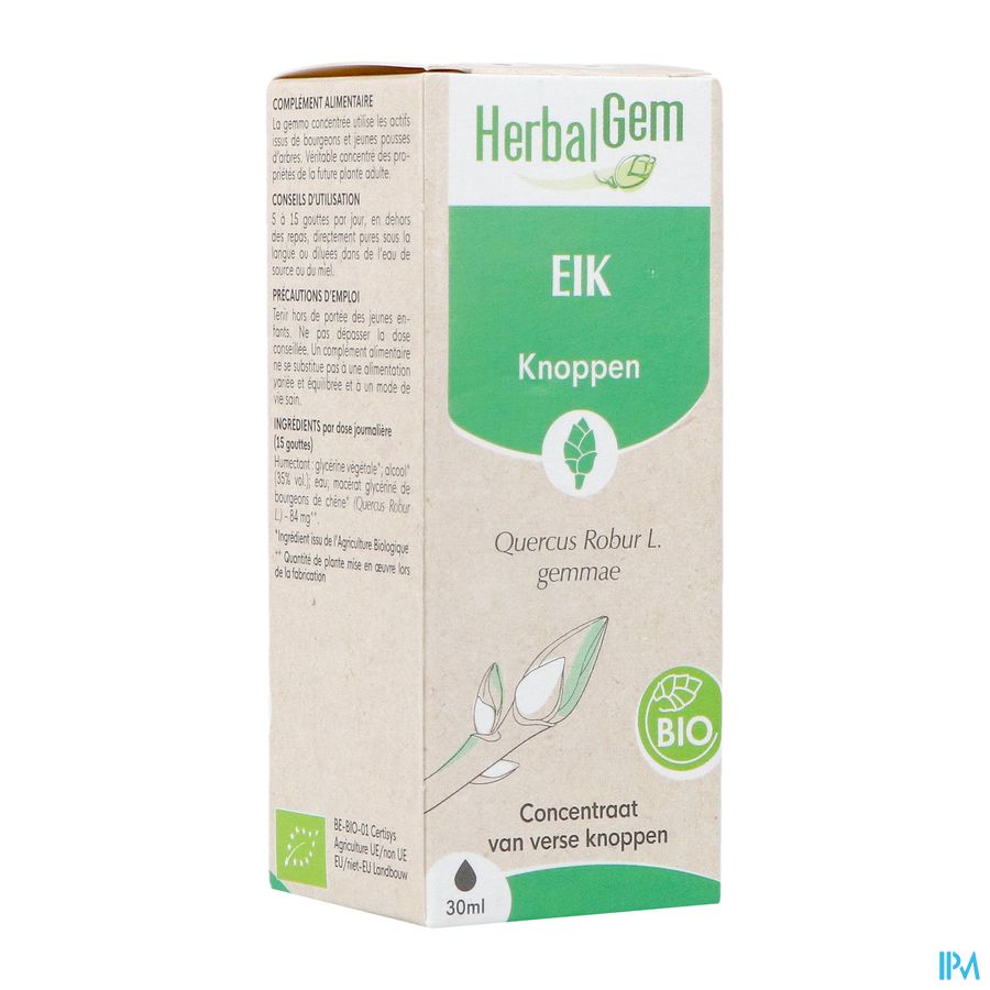 Herbalgem Chene Bio 30ml
