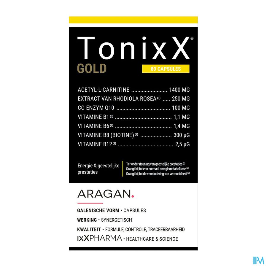 Tonixx Gold Caps 80 Nf