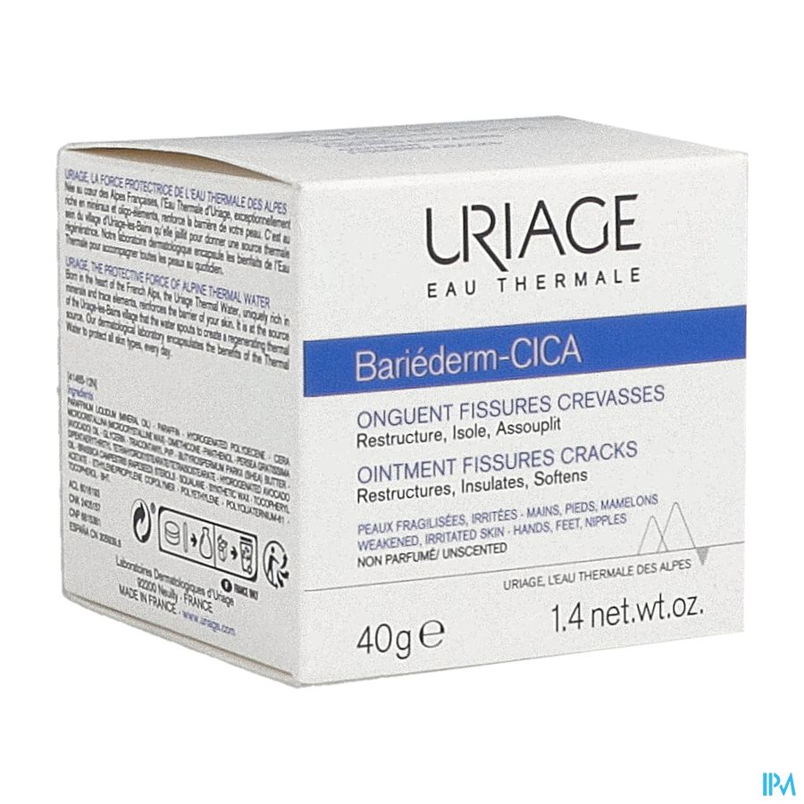 Uriage Bariederm Fissures-crevasses Onguent 40g