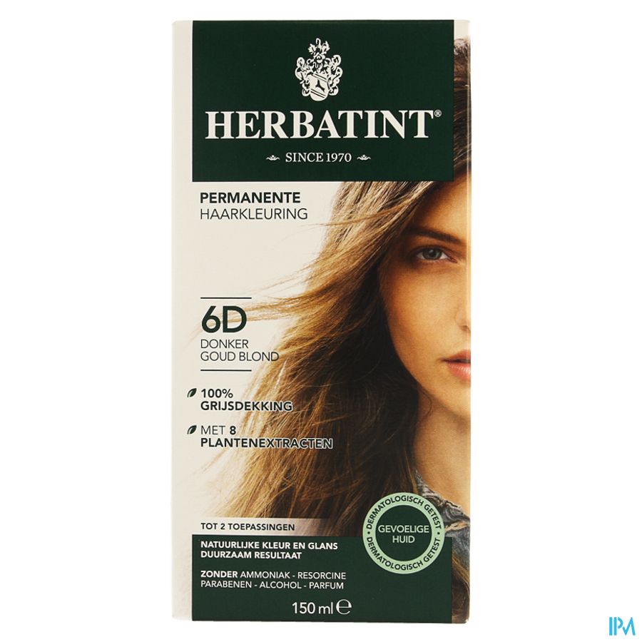Herbatint Blond Fonce Dore 6d 150ml