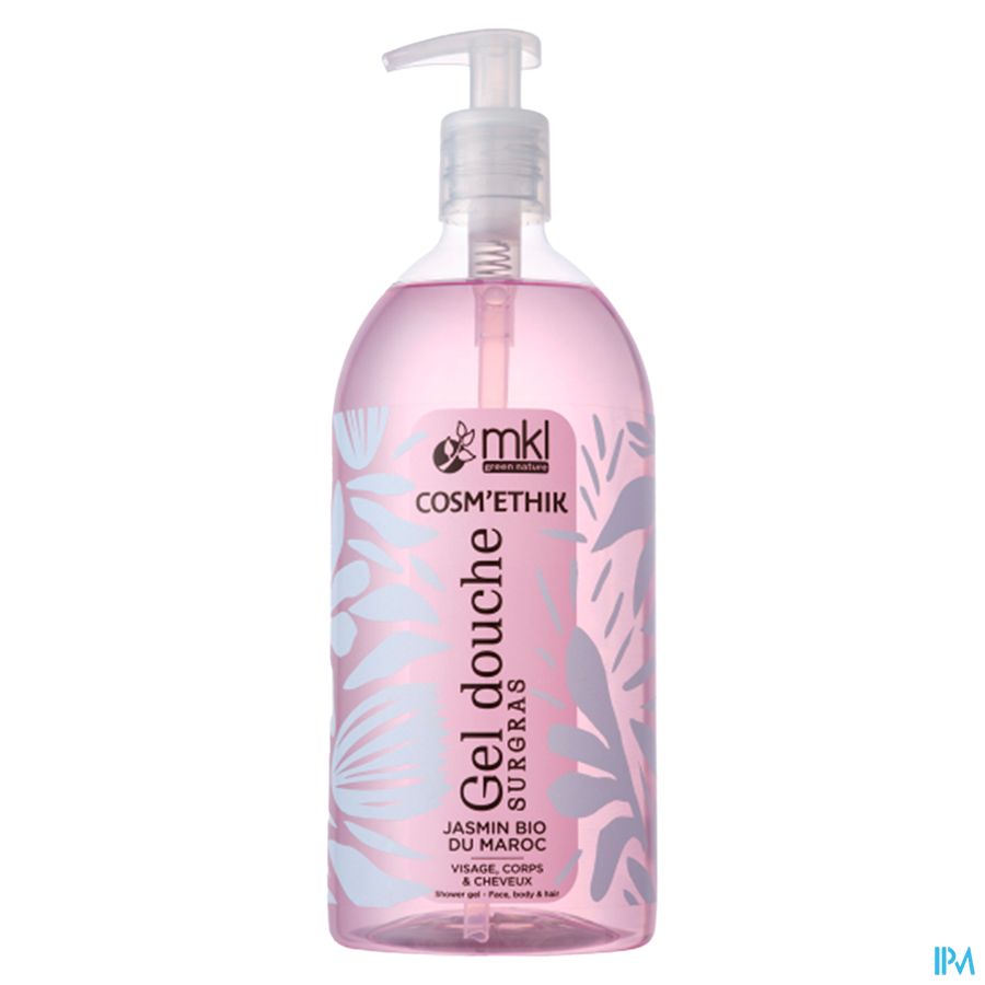 Cosm'ethik Gel Douche Jasmin Bio Maroc Fl Pompe 1l