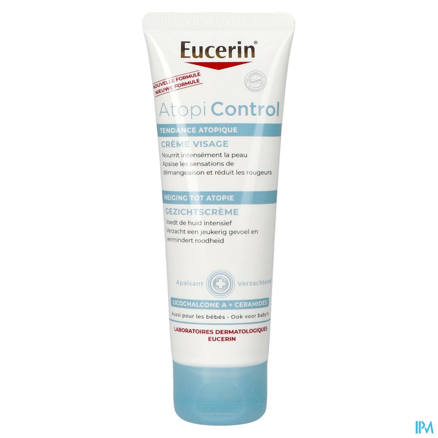 Eucerin Atopicontrol Creme Visage 50ml Nf