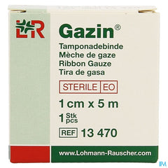 Gazin Meche Bande Sterile Rouleau 1cmx5m
