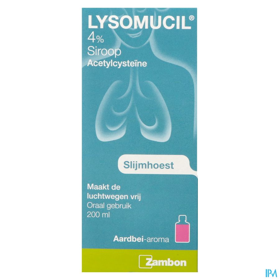 Lysomucil 4% Sirop 200ml