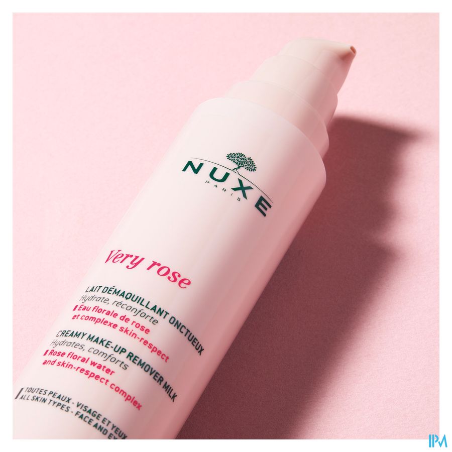 Nuxe Very Rose Lait Demaq. Onctueux Fl Pompe 200ml