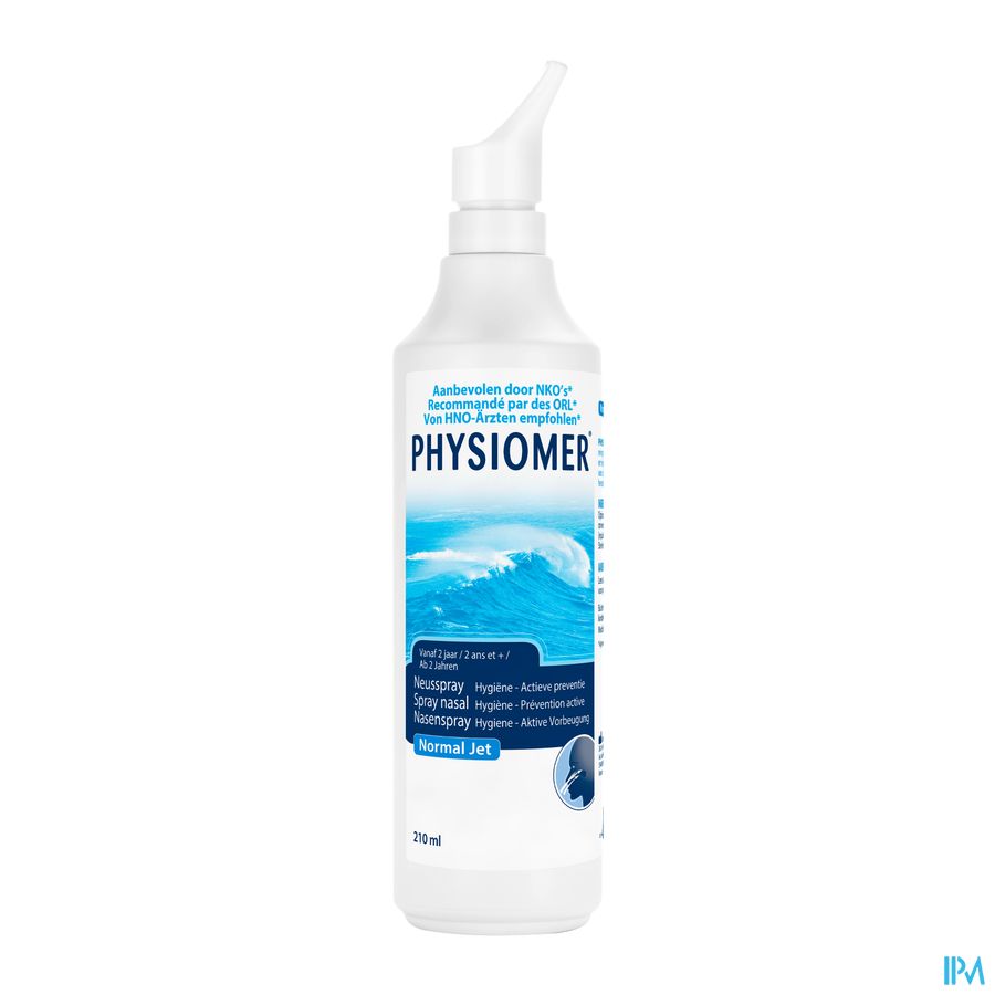 Physiomer® Normal Jet Spray Nasal 210ml-En Cas De Rhume,Nez Bouché Ou Grippe